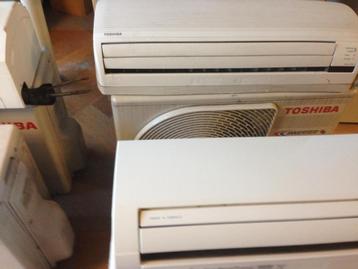 Airconditioning Dievers split unit van merk Toshiba gebruikt