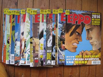 Strips Striptijdschrift Eppo Jaargang 2013