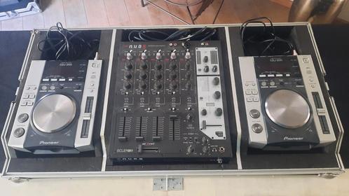 Complete DJ-set: 2 x Pioneer CDJ 200 en Ecler Nuo 5, Muziek en Instrumenten, Dj-sets en Draaitafels, Gebruikt, Dj-set, Pioneer