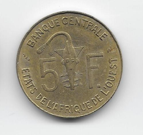 West-Afrikaanse Staten 5 francs 1978 KM# 2a, Postzegels en Munten, Munten | Afrika, Losse munt, Overige landen, Verzenden