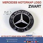 MERCEDES MOTORKAP EMBLEEM ZWART LOGO W205 W213 W253 W463 W22