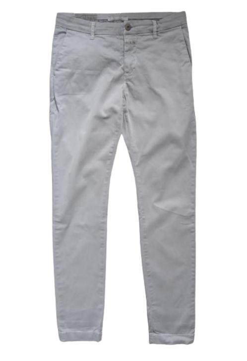 CLOSED chino, slim pantalon, WINSTON, licht grijs, Mt. 42, Kleding | Dames, Broeken en Pantalons, Zo goed als nieuw, Maat 42/44 (L)