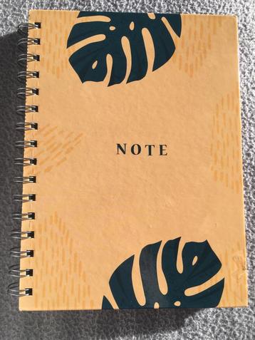 Schrift schoolschrift notaboek met vierkanten en kantlijn