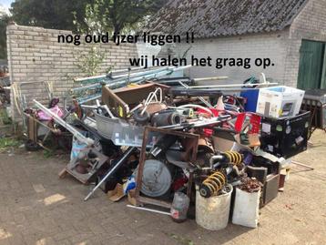 Gratis u oud ijzer opgehaald