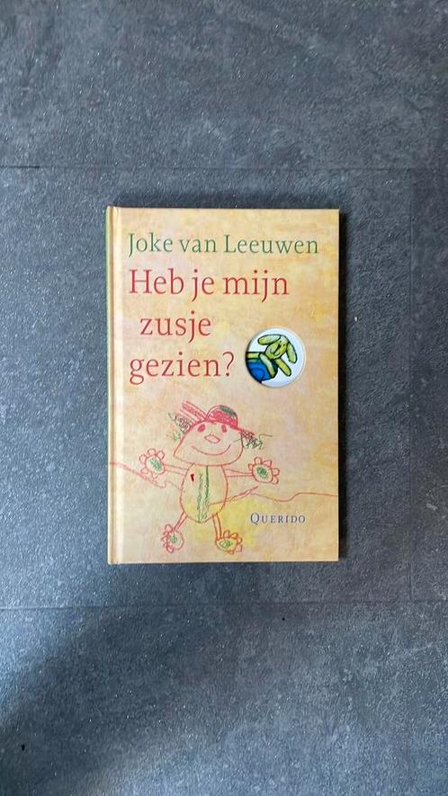 Joke van Leeuwen - Heb je mijn zusje gezien?, Boeken, Prentenboeken en Plaatjesalbums, Zo goed als nieuw, Ophalen of Verzenden