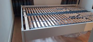 Ikea bed songesand 140x200 wit - afbeelding 2 Ikea bed songesand 140x200 wit - afbeelding 2
