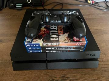 PlayStation 4 met controller en 3 games!
