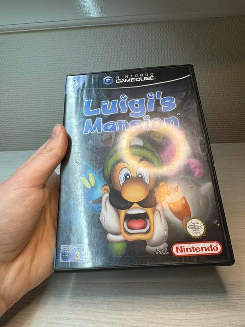 Luigi mansion GameCube, Spelcomputers en Games, Games | Nintendo GameCube, Zo goed als nieuw, Ophalen of Verzenden
