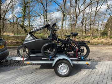 Fiets/bakfiets trailer te huur  €30,- 