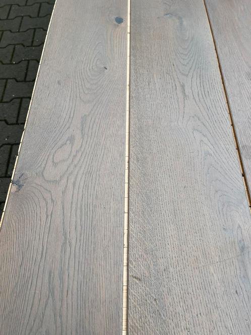 Eiken lamel parketvloer . 18 cm breed. 15 Mm dik 49 m2, Doe-het-zelf en Verbouw, Vloerdelen en Plavuizen, Gebruikt, Vloerdelen of -planken