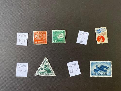 Luchtpostzegels, 4/5, 9, 10 en 11, Postzegels en Munten, Postzegels | Nederland, Postfris, T/m 1940, Ophalen of Verzenden