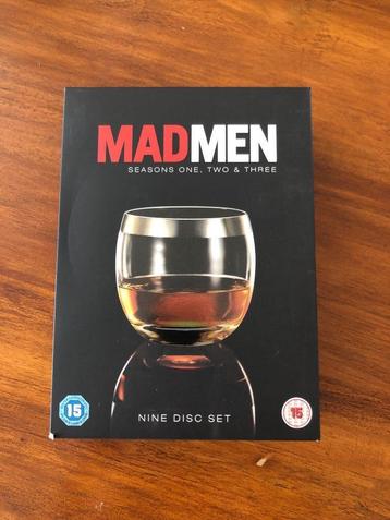 Complete Mad Men DVD boxset seizoen 1-3 In het Engels 