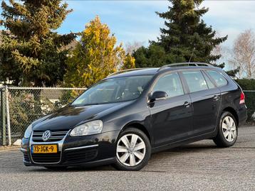 Black VW Golf 1.4 TSI 122PK Variant 2009 6BAK/Airco/Navi/ISO