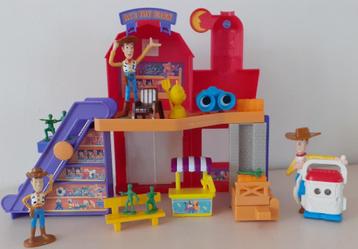 Disney Toy Story speelset playset Al's Toy Barn Mattel Woody