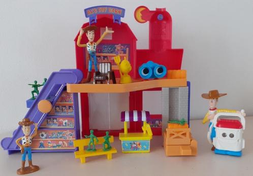 Disney Toy Story speelset playset Al's Toy Barn Mattel Woody, Kinderen en Baby's, Speelgoed | Actiefiguren, Zo goed als nieuw
