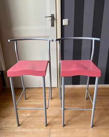 Kartell Hi-Glob barkrukken Philippe Starck 2x