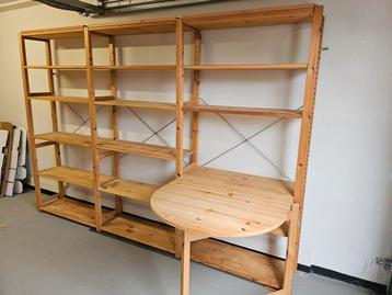 7x Ikea Ivar stellingkast/kast hout - afbeelding 1 7x Ikea Ivar stellingkast/kast hout - afbeelding 1