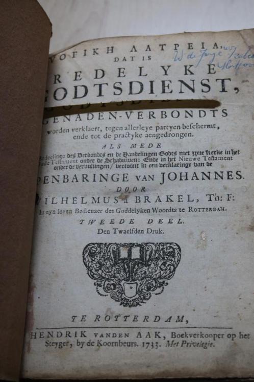 De REDELYKE GODSDIENST 1733, Boeken, Godsdienst en Theologie, Gelezen, Christendom | Katholiek, Verzenden