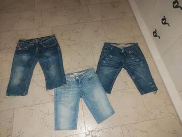 3x Merk jeans mt 28