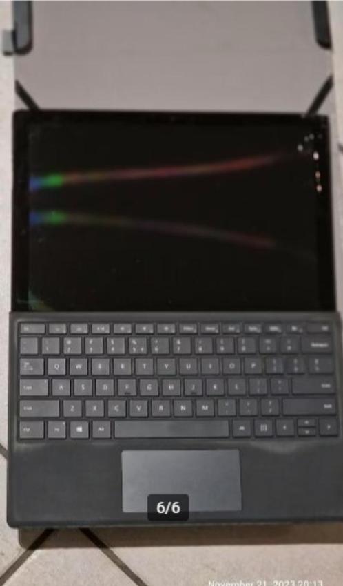 Surface Pro 7 (2021)- Zwart, Intel Core i7, 16 GB, 256 GB +, Computers en Software, Windows Laptops, Zo goed als nieuw, 13 inch