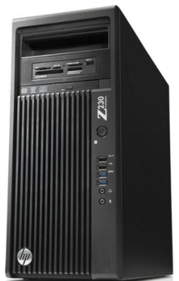 HP Z230 Tower Workstation + 24 inch monitor compleet systeem