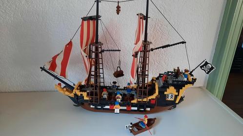 LEGO 6285 - Black Sea Barracuda - piraten boot, Kinderen en Baby's, Speelgoed | Duplo en Lego, Gebruikt, Lego, Complete set, Ophalen of Verzenden