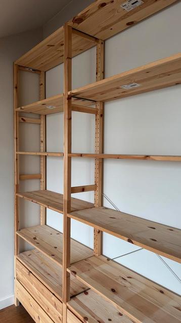 IKEA IVAR Kast - 259cm breed, 6 lades, 18 planken - afbeelding 2 IKEA IVAR Kast - 259cm breed, 6 lades, 18 planken - afbeelding 2