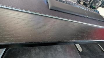 2x Stevig IKEA Bureau Zwart met Verstelbare Witte Poten - afbeelding 3 2x Stevig IKEA Bureau Zwart met Verstelbare Witte Poten - afbeelding 3