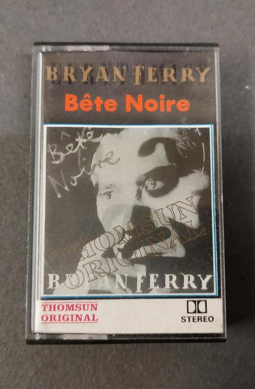 Bryan Ferry CASSETTE Saoedi Arabie Bete Noir Roxy Music, Cd's en Dvd's, Cassettebandjes, Gebruikt, Voorbespeeld, Pop, 1 bandje