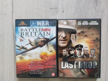 Oorlogsfilms Battle of Brittain en The Last Drop