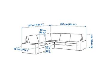 IKEA Kivik Hoekbank - Comfortabel! - afbeelding 6 IKEA Kivik Hoekbank - Comfortabel! - afbeelding 6