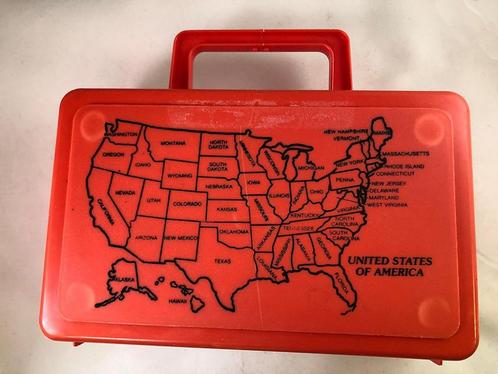 LGB sticker in lunchbox USA Verenigde Staten Whirley trein, Verzamelen, Spoorwegen en Tramwegen, Gebruikt, Trein, Overige typen