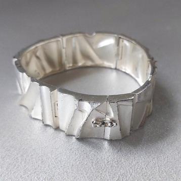  Zilveren Lapponia armband model "Cataract"