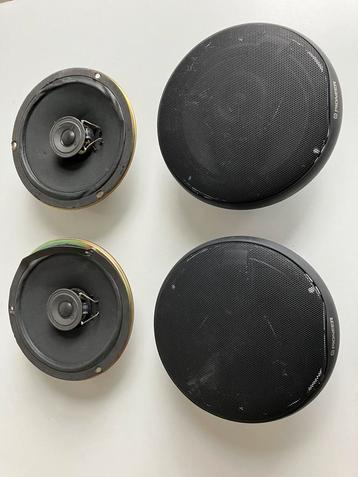 4x Pioneer auto speaker / luidspreker