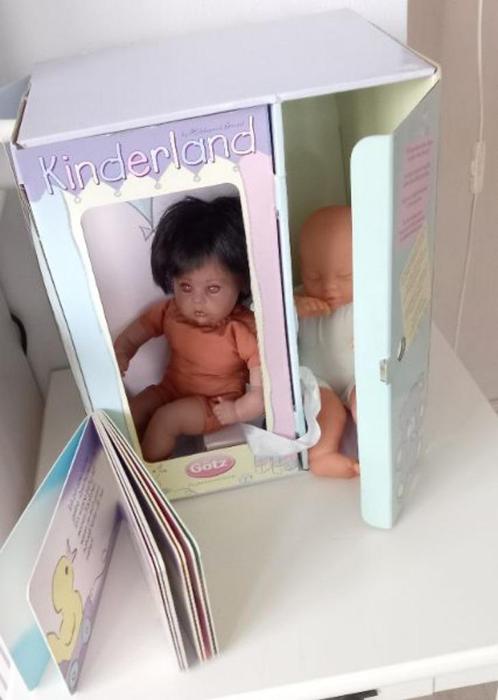 Gotz Kinderland pop babypop Hildegard Gunzel nieuw poppen, Verzamelen, Poppen, Nieuw, Babypop, Ophalen of Verzenden