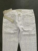 F771 Nieuw: jeans Jade Twelve maat W26=XS=34 broek lila+wit