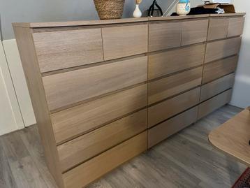3x Ikea Malm ladekast met 6 lades, €75 per stuk - afbeelding 1 3x Ikea Malm ladekast met 6 lades, €75 per stuk - afbeelding 1