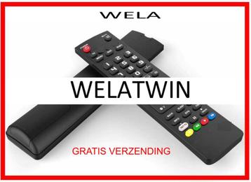 Vervangende afstandsbediening voor de WELATWIN van WELA.