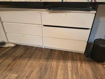 2x Ikea Malm ladekasten - Atelier gebruikt - afbeelding 3 2x Ikea Malm ladekasten - Atelier gebruikt - afbeelding 3