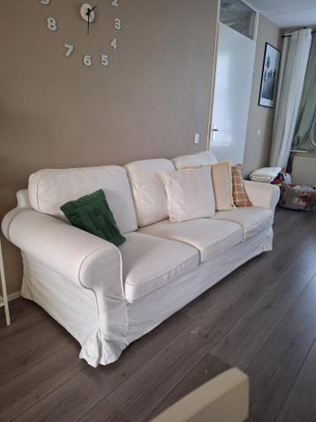 Ektorp ikea Bank 3-zits wit (70 euro) - afbeelding 2 Ektorp ikea Bank 3-zits wit (70 euro) - afbeelding 2