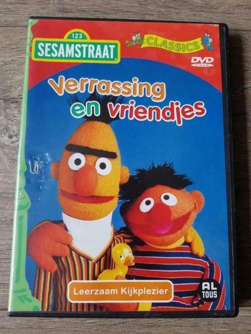 Dvd Sesamstraat : Verrassing en vriendjes - Leerzaam -, Cd's en Dvd's, Dvd's | Kinderen en Jeugd, Gebruikt, Tv fictie, Educatief