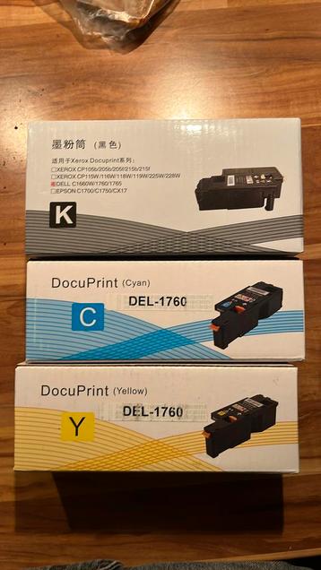 Toner voor Dell C1760nw Color laserprinter  