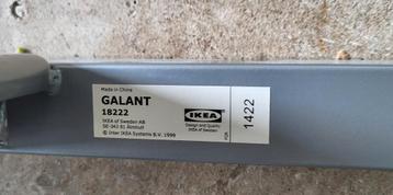 Ikea Galant Bureau Onderstel + Poten Zilver - afbeelding 6 Ikea Galant Bureau Onderstel + Poten Zilver - afbeelding 6