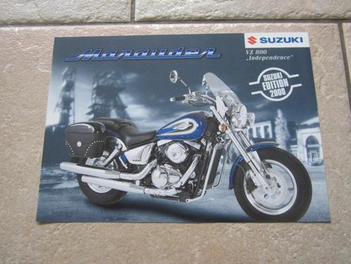 Suzuki Marauder VZ 800 brochure folder 1999 2000, Motoren, Handleidingen en Instructieboekjes, Suzuki, Ophalen of Verzenden