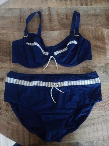 Prima donna bikini 90 D broekje 48 ZGAN Blauw 90D