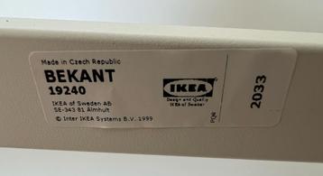 IKEA bureaonderstel type Bekant voor bladmaat160 x 80 cm - afbeelding 6 IKEA bureaonderstel type Bekant voor bladmaat160 x 80 cm - afbeelding 6