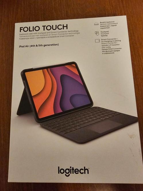 Logitech Folio Touch, Computers en Software, Tablet-hoezen, Nieuw, Bescherming voor- en achterkant, 10 inch, Ophalen of Verzenden
