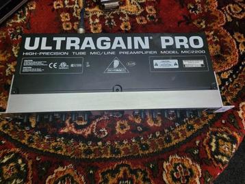 behringer ultrgain pro 