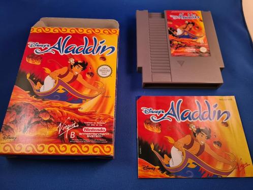 NES - Aladdin (CIB), Spelcomputers en Games, Games | Nintendo NES, Zo goed als nieuw, Avontuur en Actie, 2 spelers, Vanaf 3 jaar