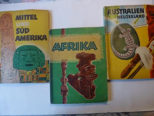 3 Plaatjesalbums: Afrika, Midden en Zuid-Amerika,  Australië, Boeken, Prentenboeken en Plaatjesalbums, Gelezen, Plaatjesalbum
